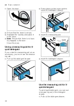 Preview for 38 page of Bosch WAU28R90GB User Manual And Installation Instructions