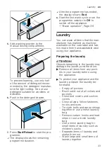 Предварительный просмотр 33 страницы Bosch WAU28S80GB User Manual And Installation Instructions