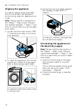 Preview for 18 page of Bosch WAU28T72GB User Manual And Installation Instructiions