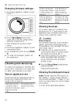 Preview for 40 page of Bosch WAU28T72GB User Manual And Installation Instructiions