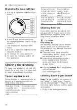 Предварительный просмотр 38 страницы Bosch WAU28UA8SN User Manual And Installation Instructions