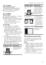 Preview for 15 page of Bosch WAV28K40AU User Manual And Assembly Instructions