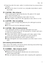 Preview for 9 page of Bosch WAV28K90ME User Manual And Installation Instructions