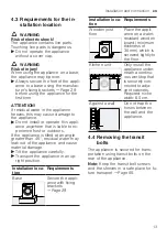 Предварительный просмотр 13 страницы Bosch WAV28KH1BY User Manual And Installation Instructions