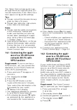 Preview for 43 page of Bosch WAV28KHBSN User Manual And Installation Instructions