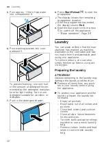 Предварительный просмотр 32 страницы Bosch WAV28L90BY User Manual And Assembly Instructions