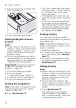 Предварительный просмотр 38 страницы Bosch WAV28L90BY User Manual And Assembly Instructions