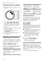 Предварительный просмотр 42 страницы Bosch WAV28L90BY User Manual And Assembly Instructions