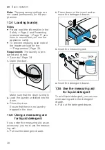 Предварительный просмотр 38 страницы Bosch WAV28L91BY User Manual And Installation Instructions