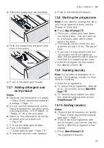 Предварительный просмотр 39 страницы Bosch WAV28L91BY User Manual And Installation Instructions