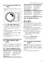 Предварительный просмотр 43 страницы Bosch WAV28L91BY User Manual And Installation Instructions