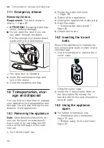 Предварительный просмотр 58 страницы Bosch WAV28L91BY User Manual And Installation Instructions