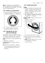 Предварительный просмотр 37 страницы Bosch WAV28MH3GB User Manual And Installation Instructions