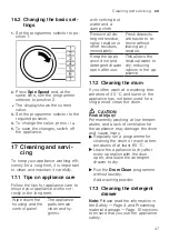 Предварительный просмотр 47 страницы Bosch WAV28MH3GB User Manual And Installation Instructions