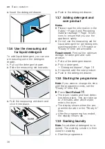 Предварительный просмотр 38 страницы Bosch WAV28MH4GB User Manual And Installation Instructiions