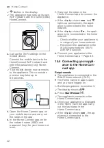 Предварительный просмотр 42 страницы Bosch WAV28MH4GB User Manual And Installation Instructiions