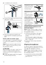 Preview for 16 page of Bosch WAV28MH9GB User Manual And Installation Instructions