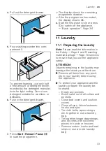 Предварительный просмотр 33 страницы Bosch WAV32M40TH User Manual And Installation Instructions