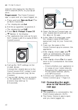 Предварительный просмотр 42 страницы Bosch WAV32M40TH User Manual And Installation Instructions