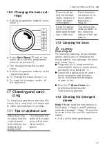 Предварительный просмотр 47 страницы Bosch WAV32M40TH User Manual And Installation Instructions