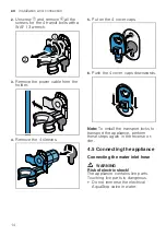 Предварительный просмотр 14 страницы Bosch WAVH8EL9SN User Manual And Installation Instructions