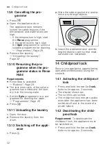 Preview for 32 page of Bosch WAVH8KL9SN User Manual And Installation Instructions