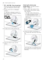 Предварительный просмотр 42 страницы Bosch WAVH8KL9SN User Manual And Installation Instructions