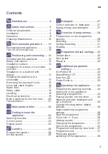 Preview for 3 page of Bosch WAW20468IL Instruction Manual And Installation Instructions