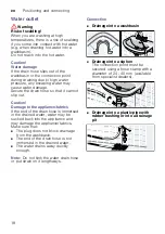 Preview for 18 page of Bosch WAW20468IL Instruction Manual And Installation Instructions