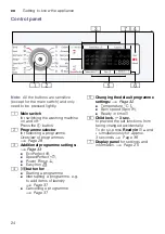 Preview for 24 page of Bosch WAW20468IL Instruction Manual And Installation Instructions