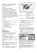Preview for 35 page of Bosch WAW20468IL Instruction Manual And Installation Instructions