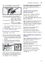 Предварительный просмотр 21 страницы Bosch WAW24420GR Instruction Manual And Installation Instructions