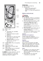 Предварительный просмотр 33 страницы Bosch WAW24420GR Instruction Manual And Installation Instructions