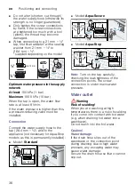 Предварительный просмотр 36 страницы Bosch WAW24420GR Instruction Manual And Installation Instructions