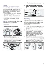 Предварительный просмотр 37 страницы Bosch WAW24420GR Instruction Manual And Installation Instructions