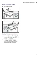 Preview for 17 page of Bosch WAW28441AU Instruction Manual And Installation Instructions