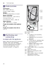 Предварительный просмотр 34 страницы Bosch WAW28480SG Instruction Manual And Installation Instructions