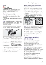 Preview for 25 page of Bosch WAW28570EE Instruction Manual And Installation Instructions