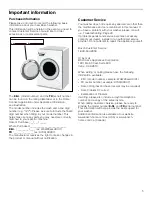 Preview for 5 page of Bosch WAW285H1UC Use And Care Manual / Installation Instructions