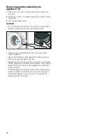 Preview for 26 page of Bosch WAW285H1UC Use And Care Manual / Installation Instructions