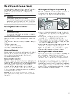 Preview for 37 page of Bosch WAW285H1UC Use And Care Manual / Installation Instructions