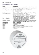 Предварительный просмотр 58 страницы Bosch WAW28620AU Instruction Manual And Installation Instructions