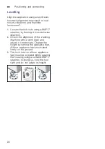 Preview for 20 page of Bosch WAW28640AU Instruction Manual And Installation Instructions