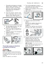 Preview for 53 page of Bosch WAW28640AU Instruction Manual And Installation Instructions