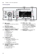 Preview for 26 page of Bosch WAW28790HK Instruction Manual And Installation Instructions