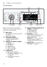 Preview for 10 page of Bosch WAW28F40CH Instruction Manual And Installation Instructions