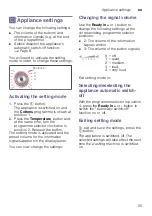 Preview for 25 page of Bosch WAW32468SN Instruction Manual And Installation Instructions