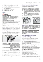 Preview for 23 page of Bosch WAW32560GC Instruction Manual And Installation Instructions