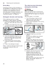 Preview for 28 page of Bosch WAW32560GC Instruction Manual And Installation Instructions