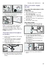 Preview for 29 page of Bosch WAW32560GC Instruction Manual And Installation Instructions